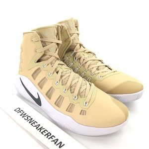 Nike Hyperdunk 2016 Gold Men’s 15 Basketball Shoes